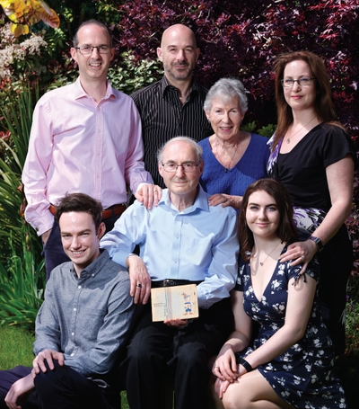   Henri was born in the Netherlands in 1940. In 1942 Henri&rsquo;s parents took him into hiding to Arnhem where he was looked after by foster parents for the rest of the war.     Henri was photographed with his wife Dorothy, daughter in law Donna, sons Mark and Joel and grandchildren Dania and Jonathan.    - © Frederic Aranda