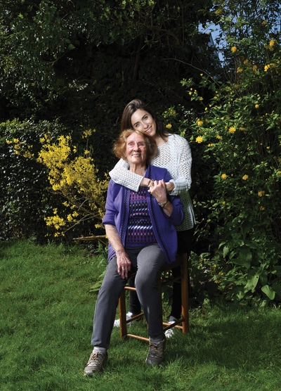   Susan was born in 1930 in Hungary and was deported to Auschwitz- Birkenau in 1944 with the rest of her family. After the war, Susan lived in Sweden before moving to Canada, where she met and married a fellow survivor.     They then moved to London, where she has three children and six grandchildren. Susan was photographed with her granddaughter Emily.    - © Frederic Aranda